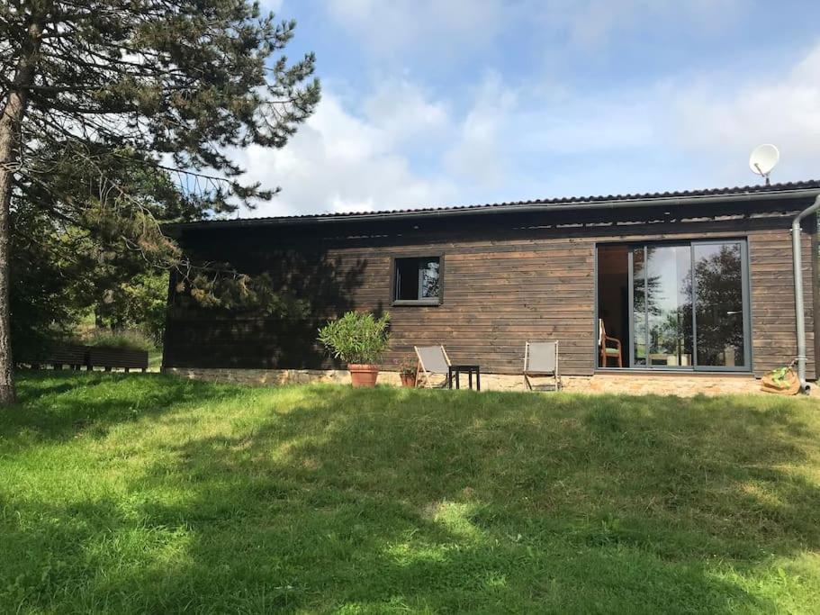 Maison De Bois En Pleine Nature A 20 Min De Beaune Montceau-et-Echarnant Exterior photo